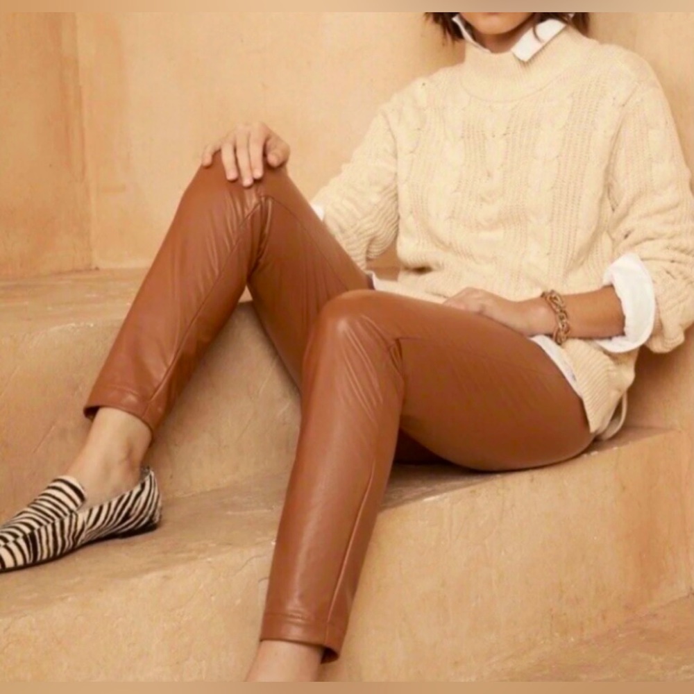 Banana republic high rise vegan leather legging